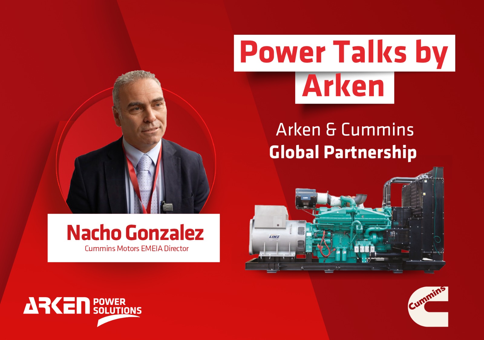 Power Talks by Arken / Cummins Motors - EMEIA Direktörü Nacho Gonzalez